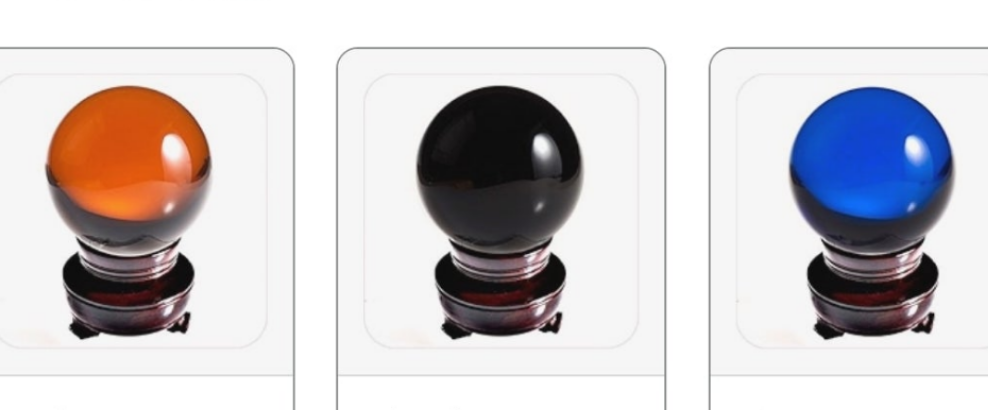 Crystal Ball 150mm (6 in.) Including Wooden Stand and Gift Package Glossy
Material Stone
Art Deco All occasions
This crystal ball will inspire feelings 
Made of Re-constituted crystal 100% Lead free