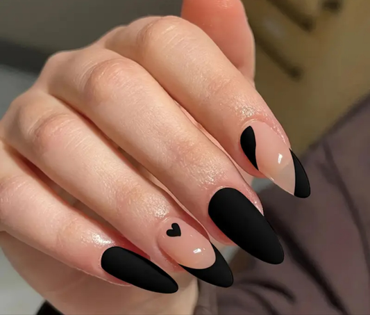 24 pcs acrylic Cocomoney nails with glue and nail accessories