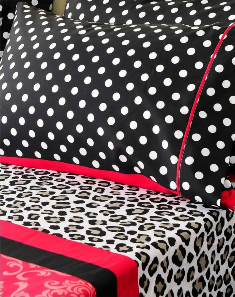 4/6 Piece Patchwork Printed Sheet Set - Brushed Microfiber 14 Inches Deep Pocket - Soft Fun Patterned Bedding Sheets & Pillowcases Set