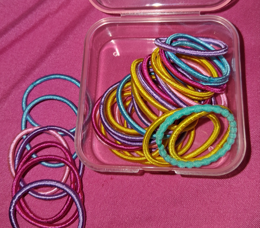 COCOMONEY HAIR TIES STRETCHABLE fabric elastic