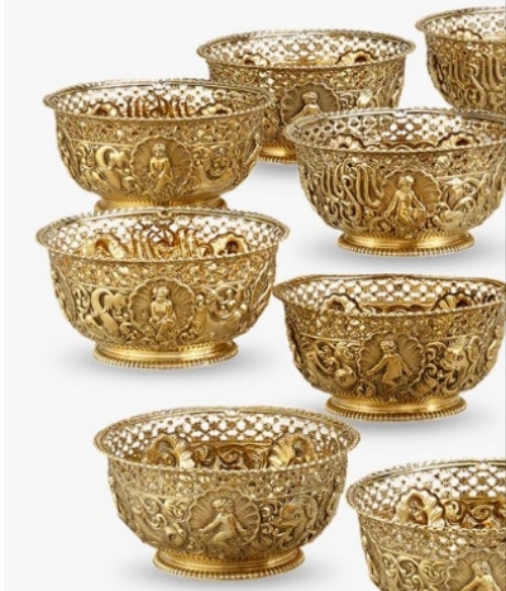 Tiffany & Co. Silver-Gilt Finger Bowls