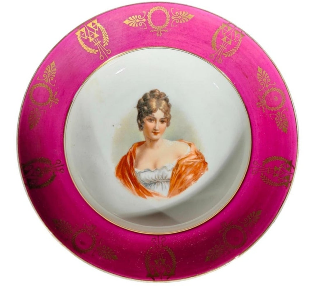 Service, Porcelain Tableware with Napoleon Pirkenhammer, 1880
