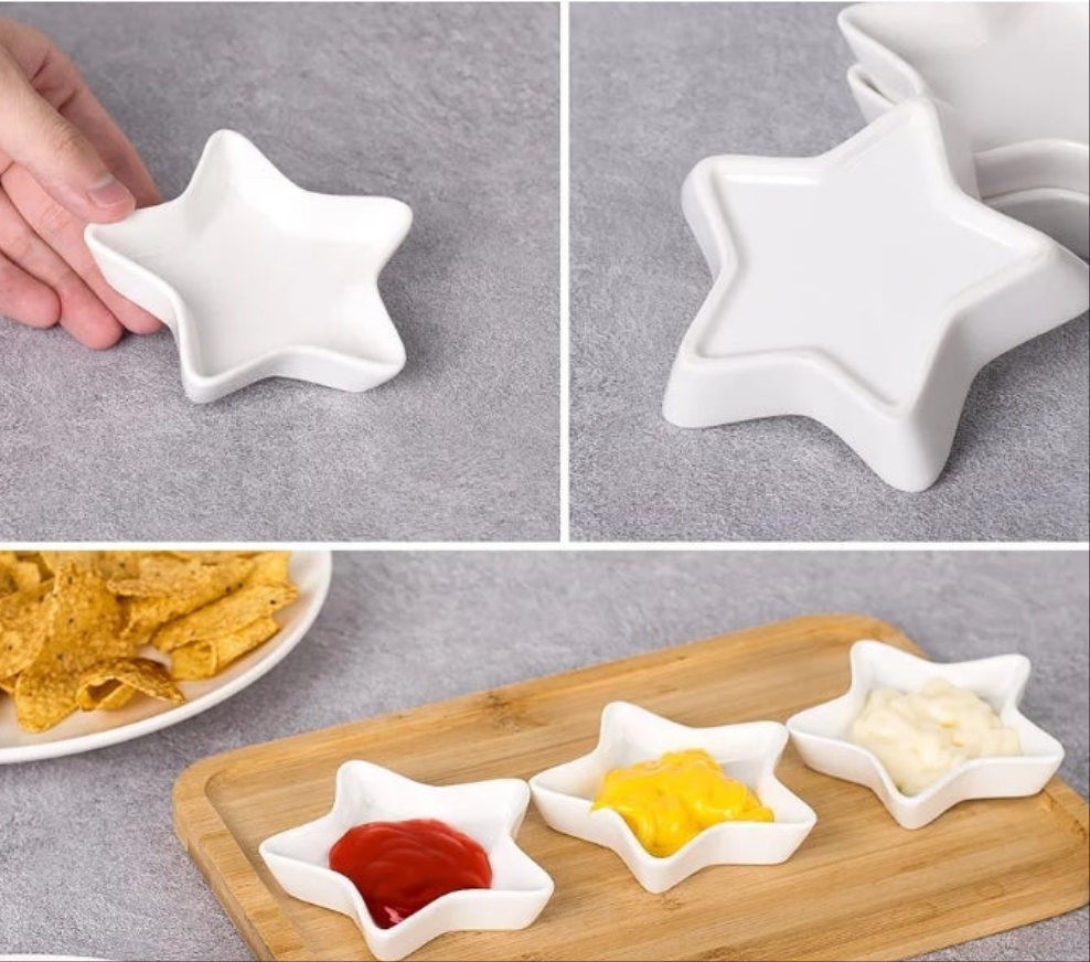 Cherry Blossom Dish Set, Cute Ceramic Plates, Sauce/Seasoning Dish, Sushi Dishes, Soy Dipping Bowl, Dessert, Appetizer Plates, Serving Dish for Kitchen Home