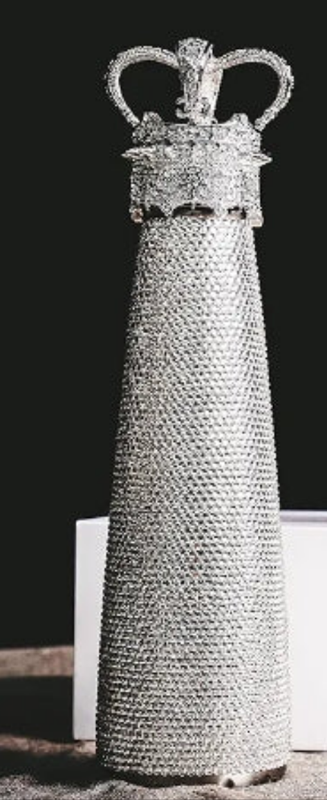 Crystal water bottle