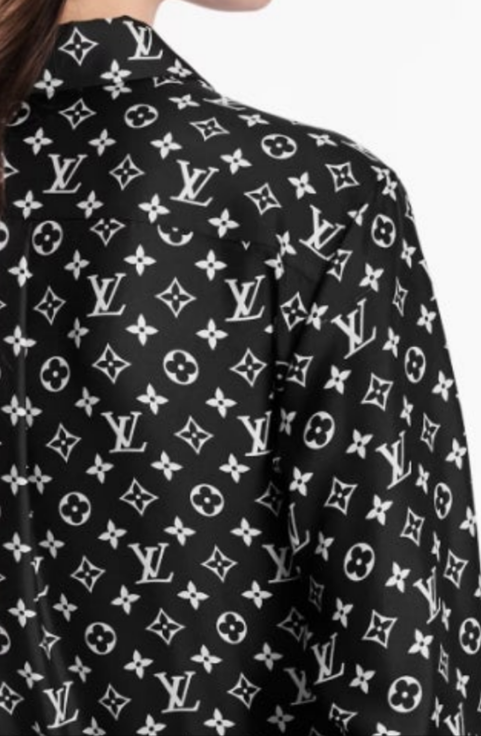 Louis Vuitton Monogram Silk Shirt