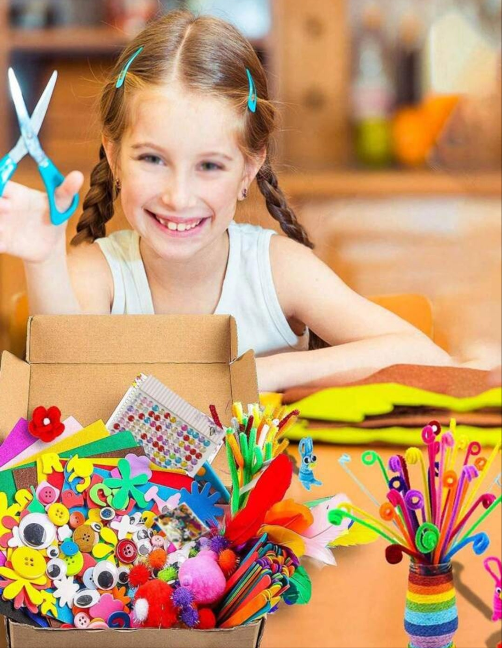 Early Childhood Education Toys, Children's Handmade Puzzle Toy Material Pack, Creative DIY Toy Set, Handmade Toys