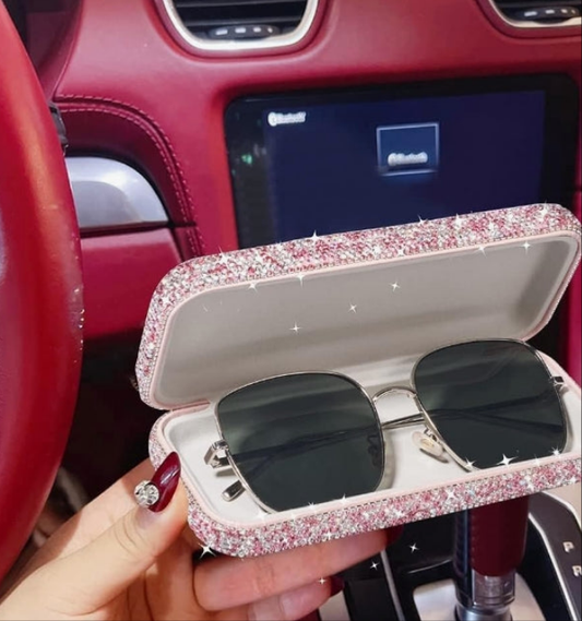 Bling sunglasses case