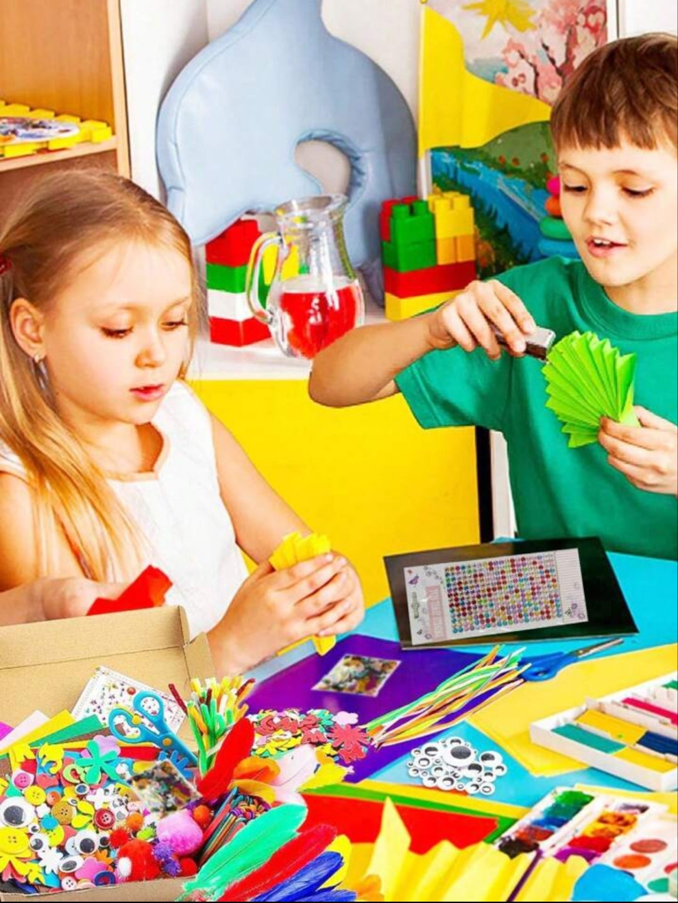 Early Childhood Education Toys, Children's Handmade Puzzle Toy Material Pack, Creative DIY Toy Set, Handmade Toys
