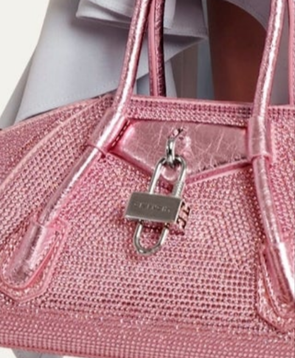 Givenchy
Antigona Stretch Mini Top Handle in Satin Strass