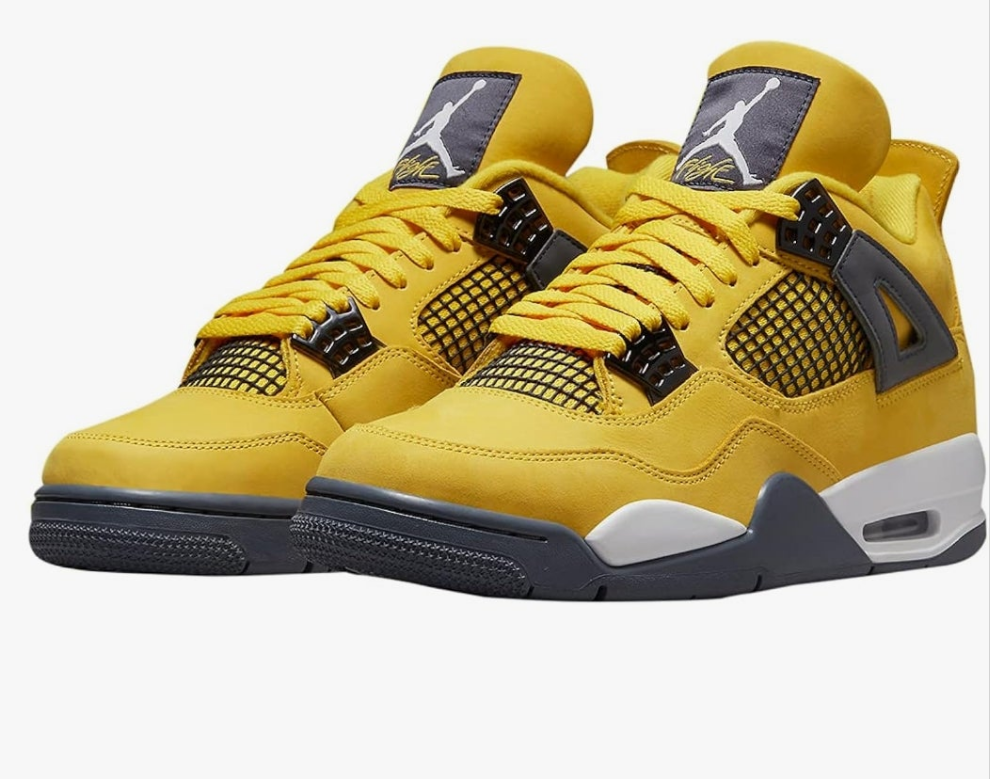Jordan Mens Air 4 Retro CT8527 700 Lightning 2021 - Size 11