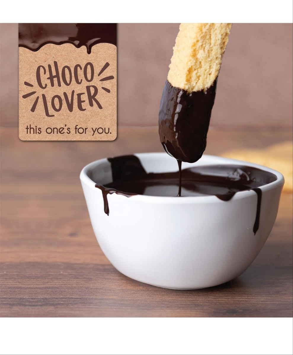 Chocolate Biscotti Gift Box, Gourmet Cookie Gift Basket for Food Delivery, Fancy Cookies Gift Ideas for Women, Men, Wife Girlfriend