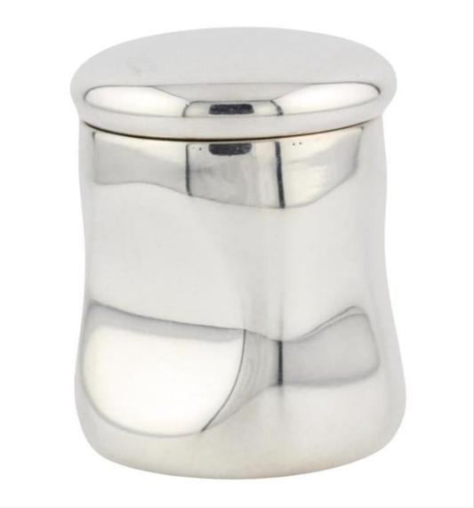 Tiffany & Co. Elsa Peretti Thumbprint Sterling Silver Pill Box Pillbox
