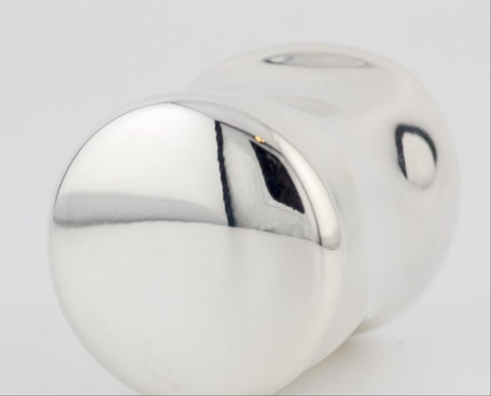 Tiffany & Co. Elsa Peretti Thumbprint Sterling Silver Pill Box Pillbox