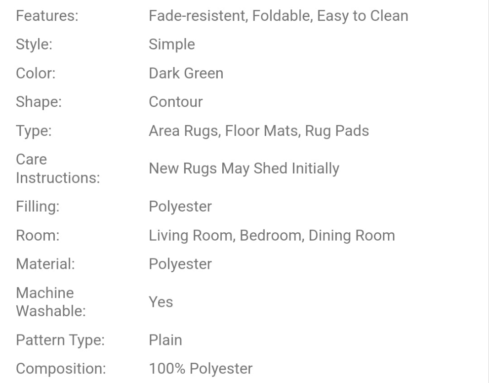 Soft Fluffy Rug for bedroom living room dining room bathroom or outdoor chair throw couch throw