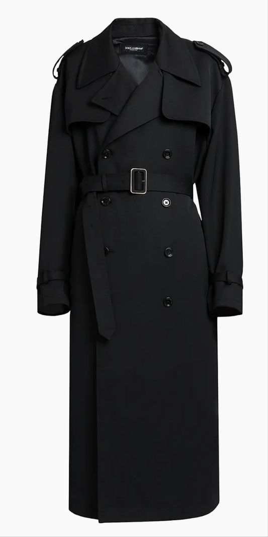 Dolce&Gabbana
Wool Gabardine Trench Coat