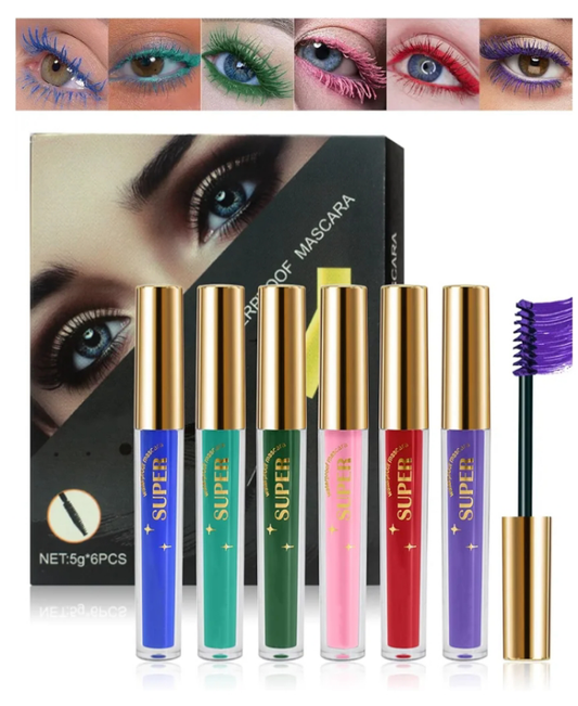 5 colors Mascara set