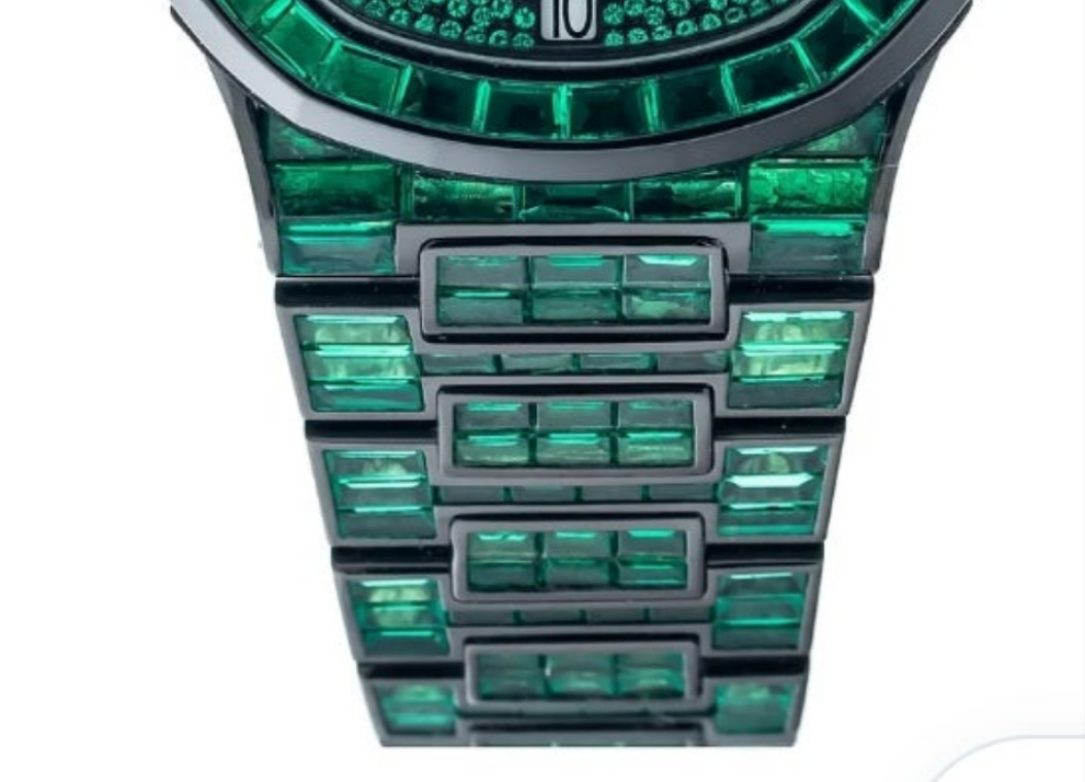 Patek Philippe Nautilus 5726/1A 40MM Green Gemstone Dial With Green Gemstone watch