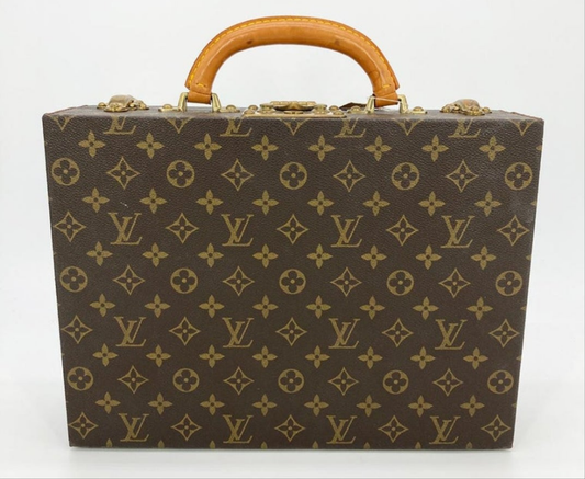 Vintage Louis Vuitton Monogram Jewelry Case c1970s