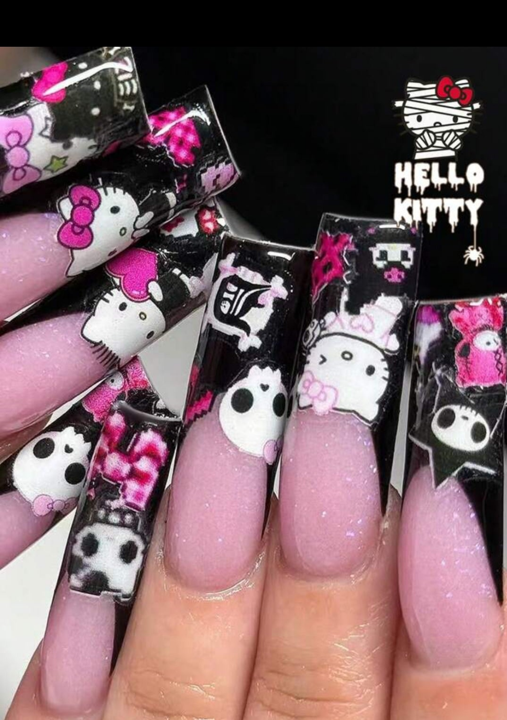 Halloween nails,24pc choose your nails by the number shown by the nails.You want. 1 pack