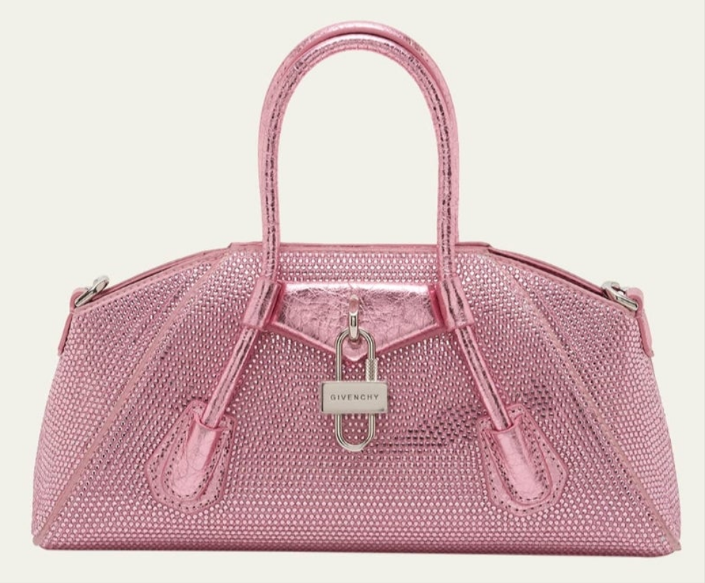 Givenchy
Antigona Stretch Mini Top Handle in Satin Strass