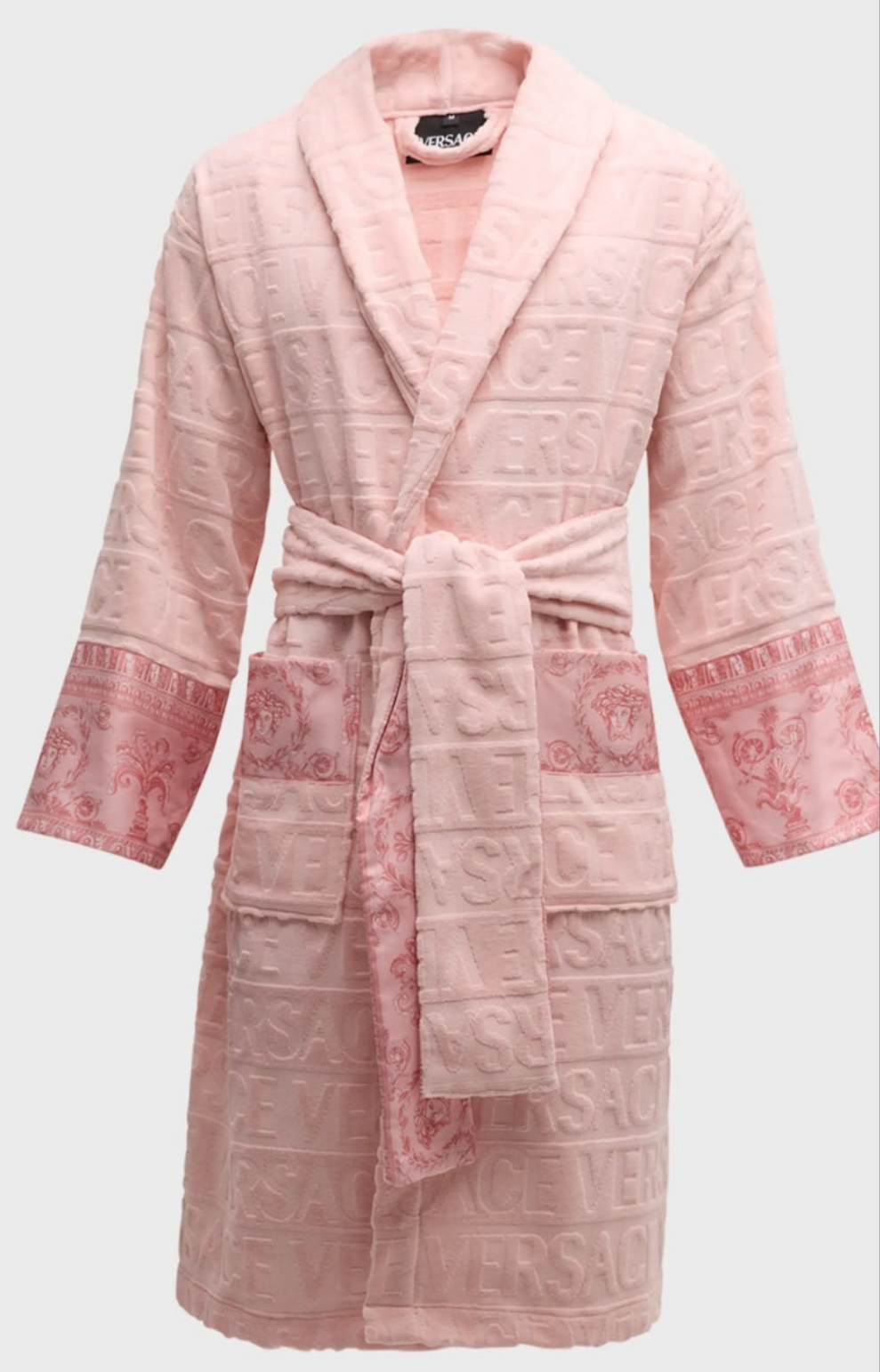 Versace Unisex Barocco Sleeve Robe