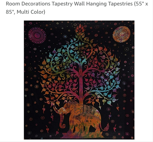 Tapestry multicolor