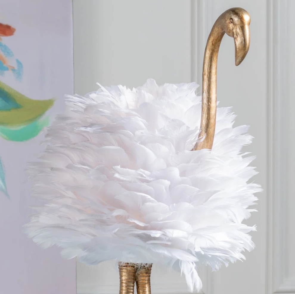 Feather Novelty Lamp