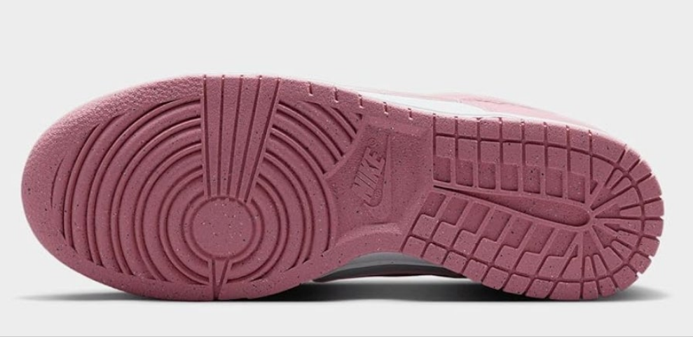 Nike Dunk Low Next Nature Women's Shoes (DD1873-112, White/Elemental Pink)