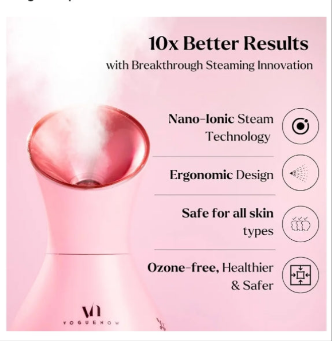 Facial Steamer Spa Gifts with Complimentary 17 Skin Care Tools | Face Steamer Gift Set for Women with Towel Warmer & Humidifier Mode| Self Care Gifts for Women, Spa Gifts,