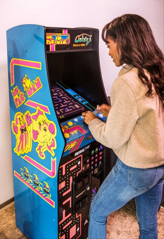 GALAGA 1981 DLX ED...OR Pacman Legacy Arcade DLX ED...OR Nba Jam Deluxe 2-player Control Panel Arcade Machine Console...ORMORTAL KOMBAT II ARCADE DLX ED