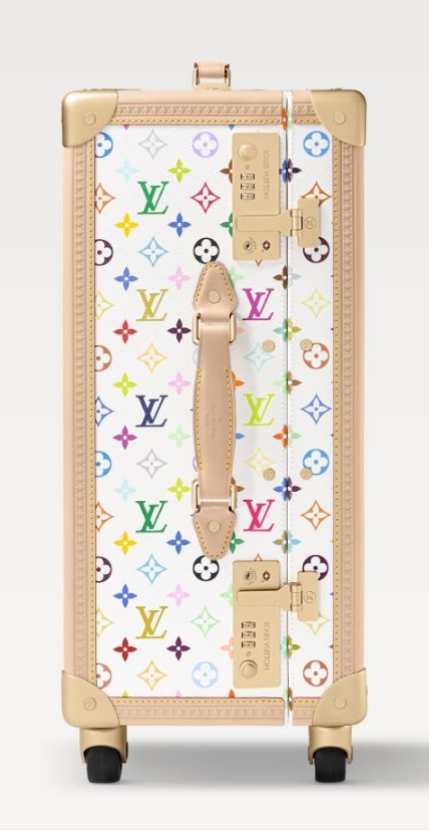 Louis Vuitton x Takashi Murakami Rolling Trunk
White Multicolored