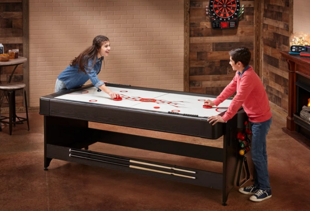 3 in 1 Air Hokey, Pool, Table Tennis Multi-Game Table