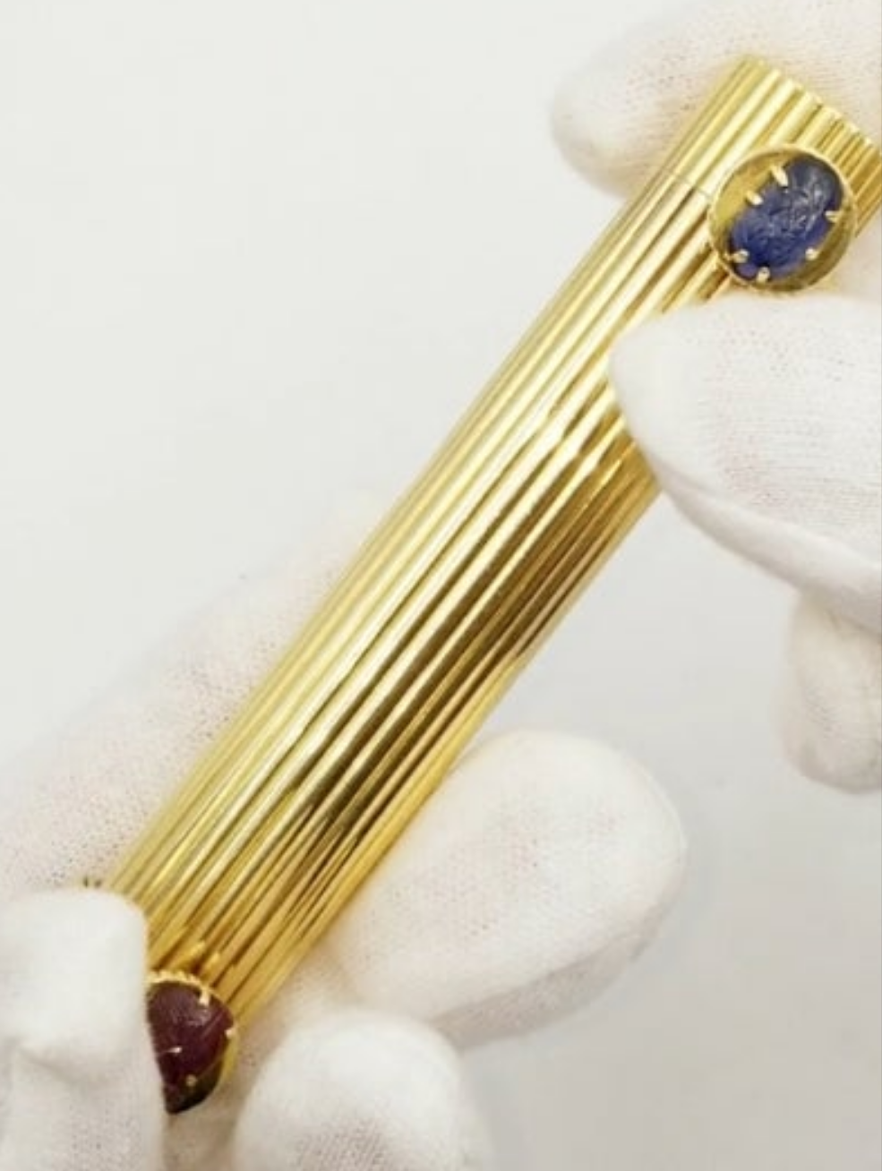 24k Gold Mughal Jadeite Jade Whiskey encrusted with gemstones Coral,Diamond,Jade,Blue Sapphire,Yellow Sapphire