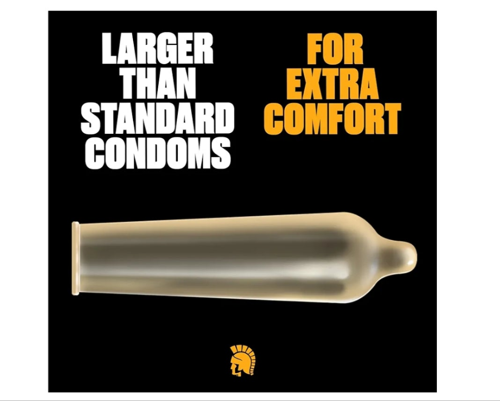 Condoms Magnum Lubricated Large Condoms, Comfortable and Smooth Lubricated Condoms for Men, America’s Number One Condom, 36 Count Pack