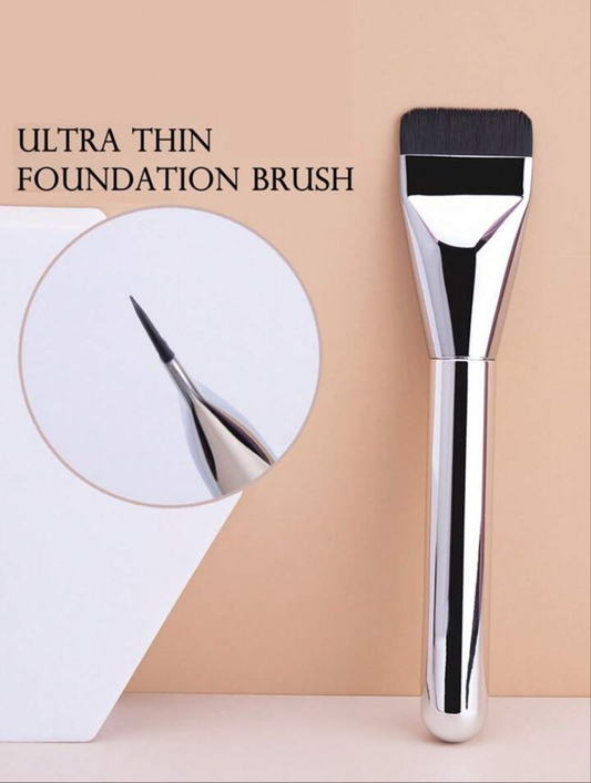 1pc Lightweight Ultra-Thin Foundation Brush, Face Contour Brush, Flat Contour Brush, Blending Cream Brush For Makeup material pp