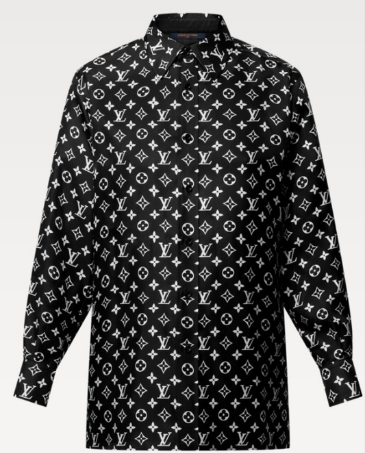 Louis Vuitton Monogram Silk Shirt