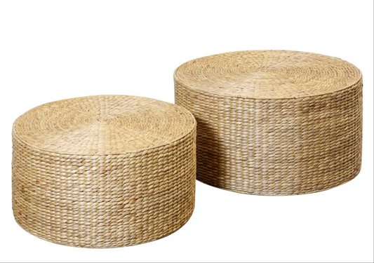 Set Of Two Round Coffee Tables (Set of 2) 2 different sizes