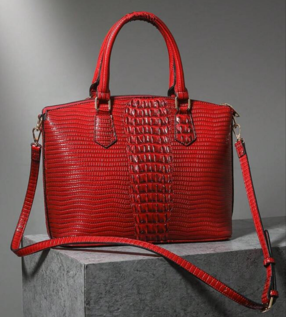 Cocomoney Handbag Crocodile pattern cute 😍
