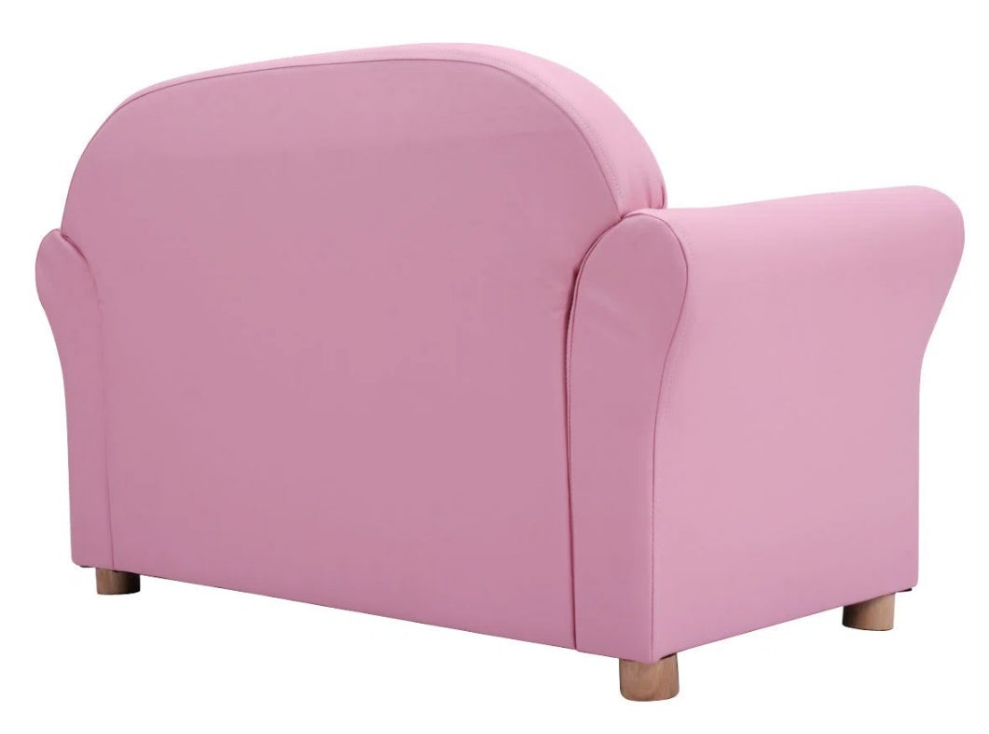 Kids 11.5'' Wood Club Chair Sofa / Sectional and Ottoman