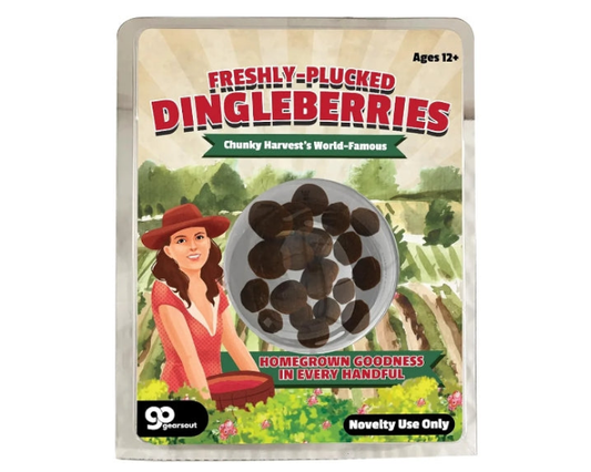 Fresh Fuzzy Dingleberries Vintage Gag Gift - Fun Stocking Stuffers for Teens Adults Brown Dingleberry Funny Poop Gifts Unisex Secret Santa Birthday Easter Basket Filler
