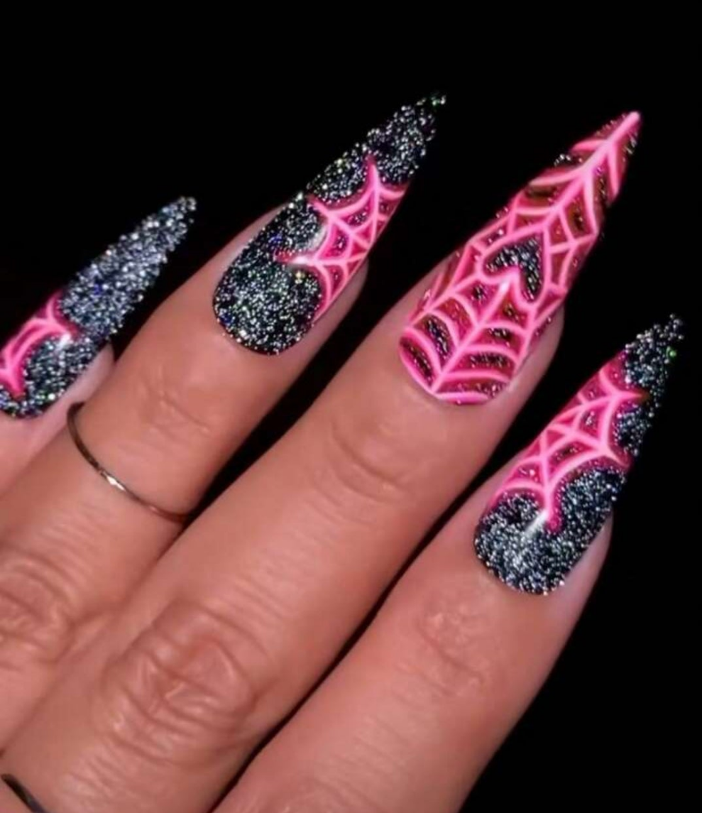 Halloween nails,24pc choose your nails by the number shown by the nails.You want. 1 pack