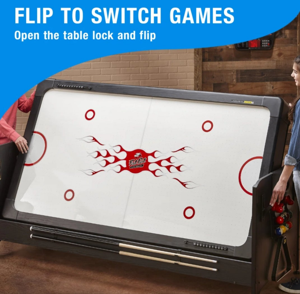 3 in 1 Air Hokey, Pool, Table Tennis Multi-Game Table