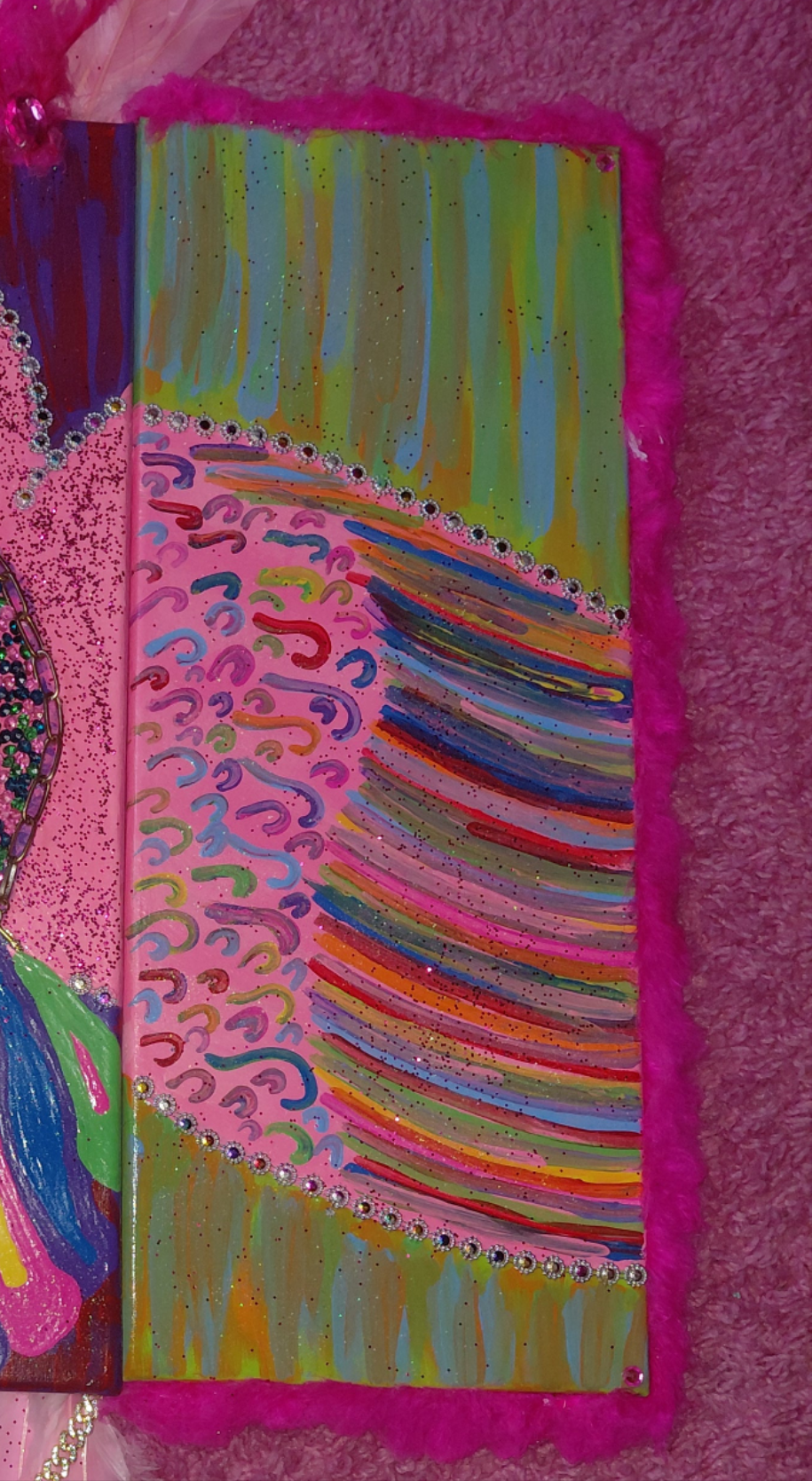 FREE BIRD✅️ CUSTOM PAINTING BY COCOMONEY 1 OF A KIND PIECE. 60×24 Inches 3 piece 1 painting connects together and makes 1 stunning piece of art signed C$ COCOMONEY by me personally dated and signed on the back.