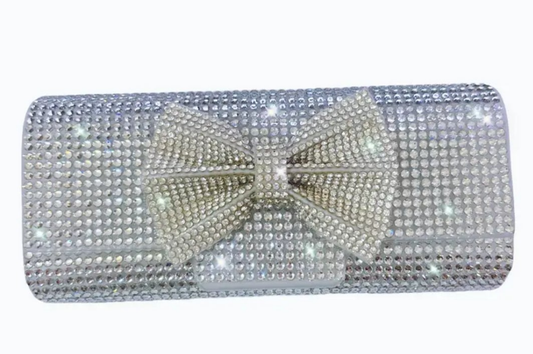 Glasses holder case bling
