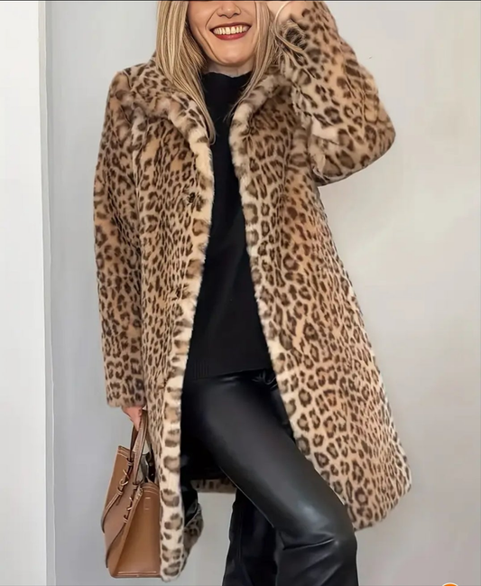 Leopard Print coat