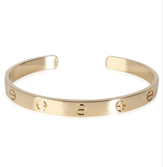CARTIER
Pre-Loved, Love Bracelet, Yellow Gold, 18 cm