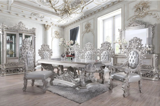 Stunning 6 - Person Pedestal Dining Set for the upper class Individual with style