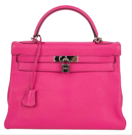 Hermès Pink Calfskin Kelly Bag, 2005