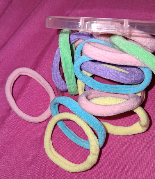 COCOMONEY HAIR TIES STRETCHABLE fabric