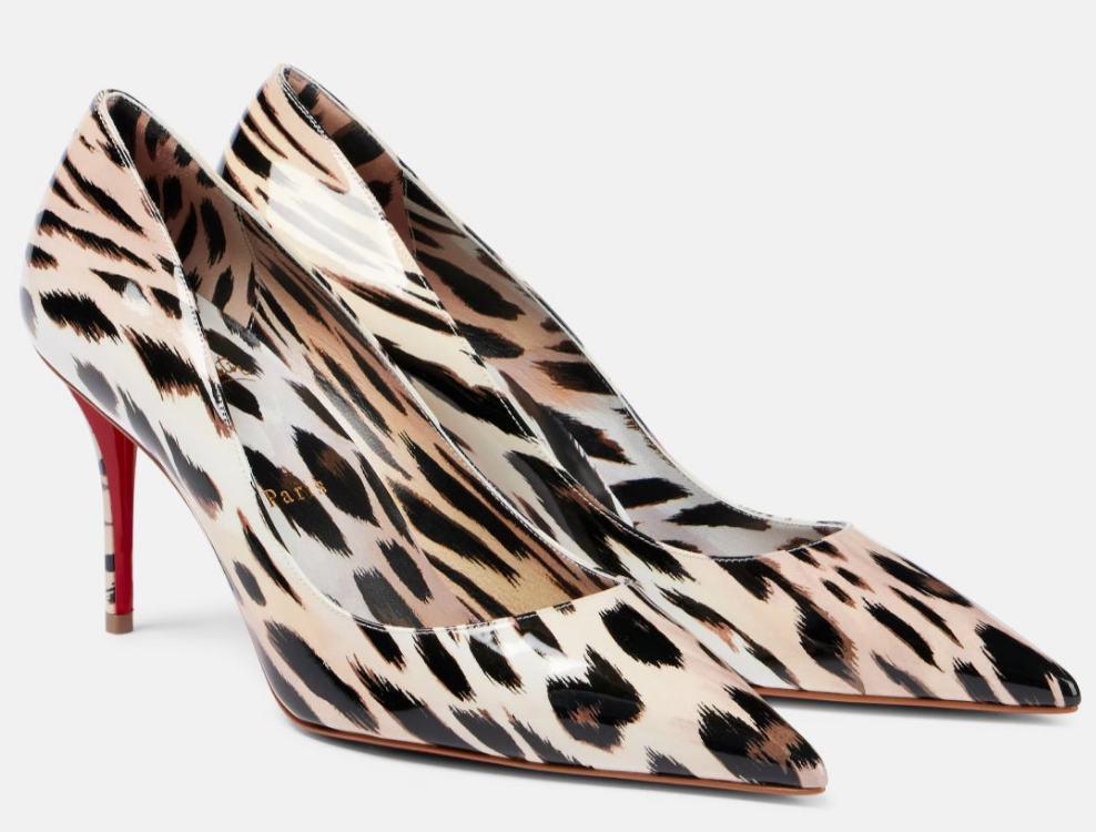 Christian Louboutin Miss Z 100mm Pump
Black Patent Calf Leather